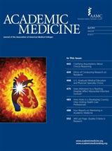 ACADEMIC MEDICINE - Journal of the Association of American Medical Colleges